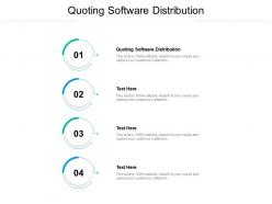 Quoting software distribution ppt powerpoint presentation outline graphics tutorials cpb