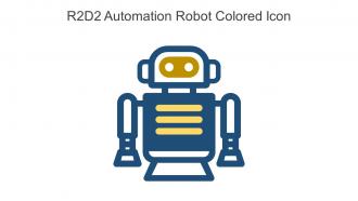 R2D2 Automation Robot Colored Icon In Powerpoint Pptx Png And Editable Eps Format