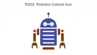 R2D2 Robotics Colored Icon In Powerpoint Pptx Png And Editable Eps Format
