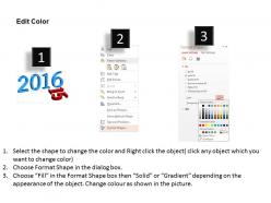 Ra 2016 calendar replacing 2015 calendar flat powerpoint design
