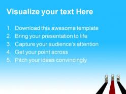 Race dollar bills money powerpoint templates and powerpoint backgrounds 0511