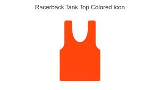 Racerback Tank Top Colored Icon In Powerpoint Pptx Png And Editable Eps Format