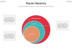 Racial hierarchy ppt powerpoint presentation infographics outfit cpb