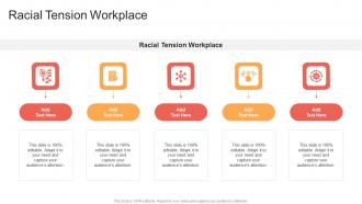 Racial Tension Workplace In Powerpoint And Google Slides Cpb