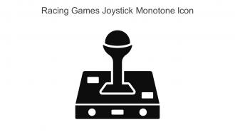 Racing Games Joystick Monotone Icon In Powerpoint Pptx Png And Editable Eps Format