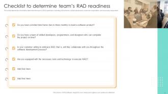 RAD Methodology Powerpoint Presentation Slides