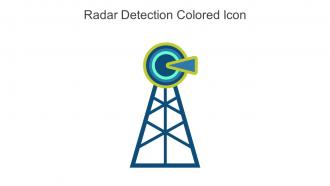 Radar Detection Colored Icon In Powerpoint Pptx Png And Editable Eps Format