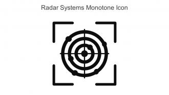 Radar Systems Monotone Icon In Powerpoint Pptx Png And Editable Eps Format