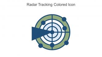 Radar Tracking Colored Icon In Powerpoint Pptx Png And Editable Eps Format