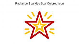 Radiance Sparkles Star Colored Icon In Powerpoint Pptx Png And Editable Eps Format