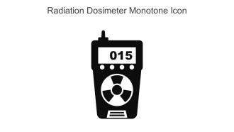 Radiation Dosimeter Monotone Icon In Powerpoint Pptx Png And Editable Eps Format