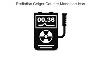 Radiation Geiger Counter Monotone Icon In Powerpoint Pptx Png And Editable Eps Format