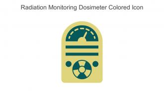 Radiation Monitoring Dosimeter Colored Icon In Powerpoint Pptx Png And Editable Eps Format