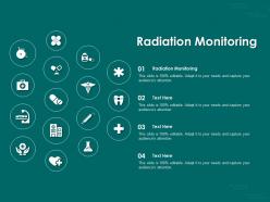 Radiation Monitoring Ppt Powerpoint Presentation Outline Tips