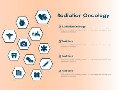 Radiation oncology ppt powerpoint presentation summary template