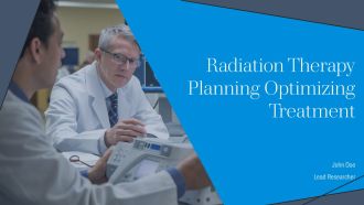 Radiation Therapy Planning Optimizing Treatment PPT PowerPoint AT