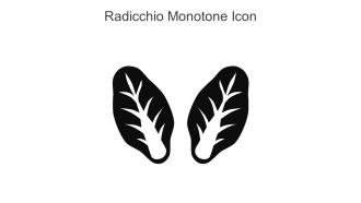 Radicchio Monotone Icon In Powerpoint Pptx Png And Editable Eps Format