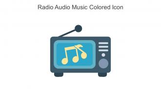 Radio Audio Music Colored Icon In Powerpoint Pptx Png And Editable Eps Format