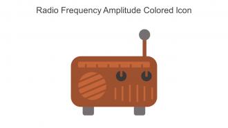 Radio Frequency Amplitude Colored Icon In Powerpoint Pptx Png And Editable Eps Format
