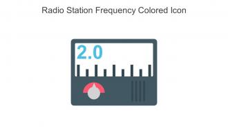 Radio Station Frequency Colored Icon In Powerpoint Pptx Png And Editable Eps Format