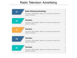 Radio television advertising ppt powerpoint presentation layouts portrait cpb