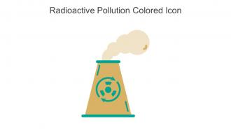 Radioactive Pollution Colored Icon In Powerpoint Pptx Png And Editable Eps Format