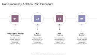 Radiofrequency Ablation Pain Procedure In Powerpoint And Google Slides Cpb