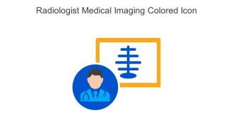 Radiologist Medical Imaging Colored Icon In Powerpoint Pptx Png And Editable Eps Format