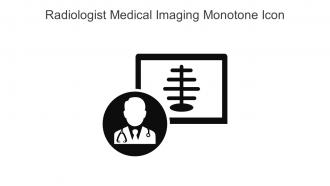 Radiologist Medical Imaging Monotone Icon In Powerpoint Pptx Png And Editable Eps Format
