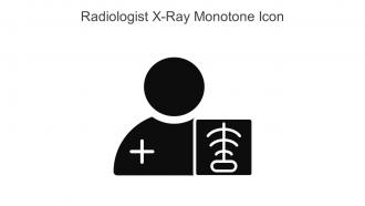 Radiologist X Ray Monotone Icon In Powerpoint Pptx Png And Editable Eps Format