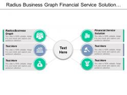 radius_business_graph_financial_service_solution_ecommerce_strategies_cpb_Slide01