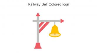 Railway Bell Colored Icon In Powerpoint Pptx Png And Editable Eps Format
