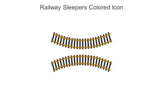 Railway Sleepers Colored Icon In Powerpoint Pptx Png And Editable Eps Format