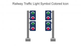 Railway Traffic Light Symbol Colored Icon In Powerpoint Pptx Png And Editable Eps Format
