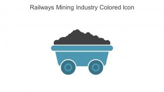 Railways Mining Industry Colored Icon In Powerpoint Pptx Png And Editable Eps Format