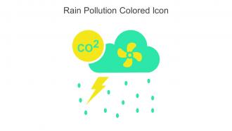 Rain Pollution Colored Icon In Powerpoint Pptx Png And Editable Eps Format