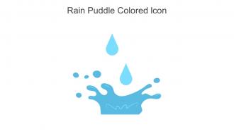 Rain Puddle Colored Icon In Powerpoint Pptx Png And Editable Eps Format