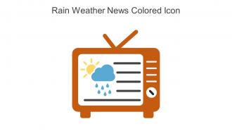 Rain Weather News Colored Icon In Powerpoint Pptx Png And Editable Eps Format