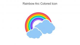 Rainbow Arc Colored Icon In Powerpoint Pptx Png And Editable Eps Format