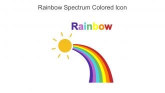 Rainbow Spectrum Colored Icon In Powerpoint Pptx Png And Editable Eps Format