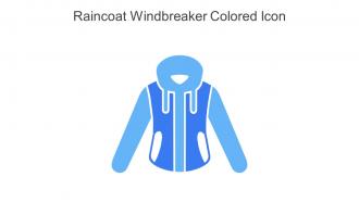 Raincoat Windbreaker Colored Icon In Powerpoint Pptx Png And Editable Eps Format