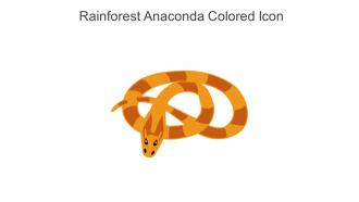 Rainforest Anaconda Colored Icon In Powerpoint Pptx Png And Editable Eps Format
