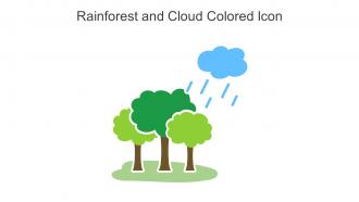Rainforest And Cloud Colored Icon In Powerpoint Pptx Png And Editable Eps Format