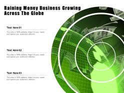 Raining money business growing across the globe