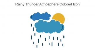 Rainy Thunder Atmosphere Colored Icon In Powerpoint Pptx Png And Editable Eps Format