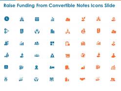Raise funding from convertible notes icons slide ppt powerpoint presentation infographics