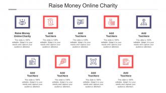 Raise Money Online Charity Ppt Powerpoint Presentation Professional Cpb