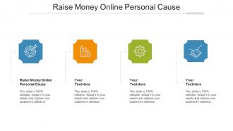 Raise Money Online Personal Cause Ppt Powerpoint Presentation Professional Summary Cpb