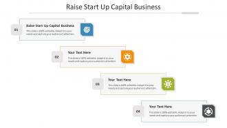 Raise Start Up Capital Business Ppt Powerpoint Presentation Model Grid Cpb