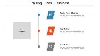 Raising Funds E Business Ppt Powerpoint Presentation Picture Cpb